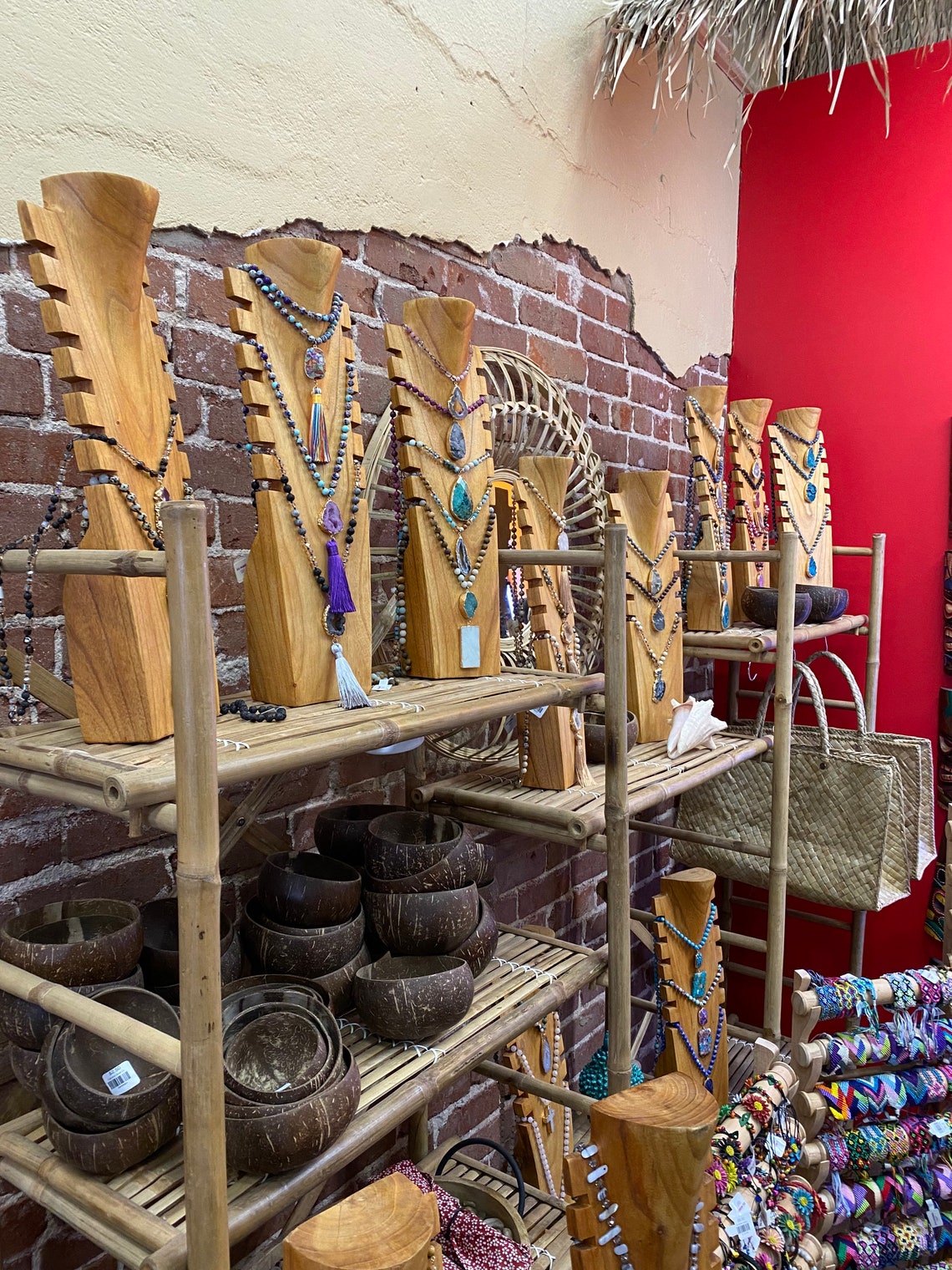 Store Retail Display Necklaces Jewelry Solid Wood. Etsy