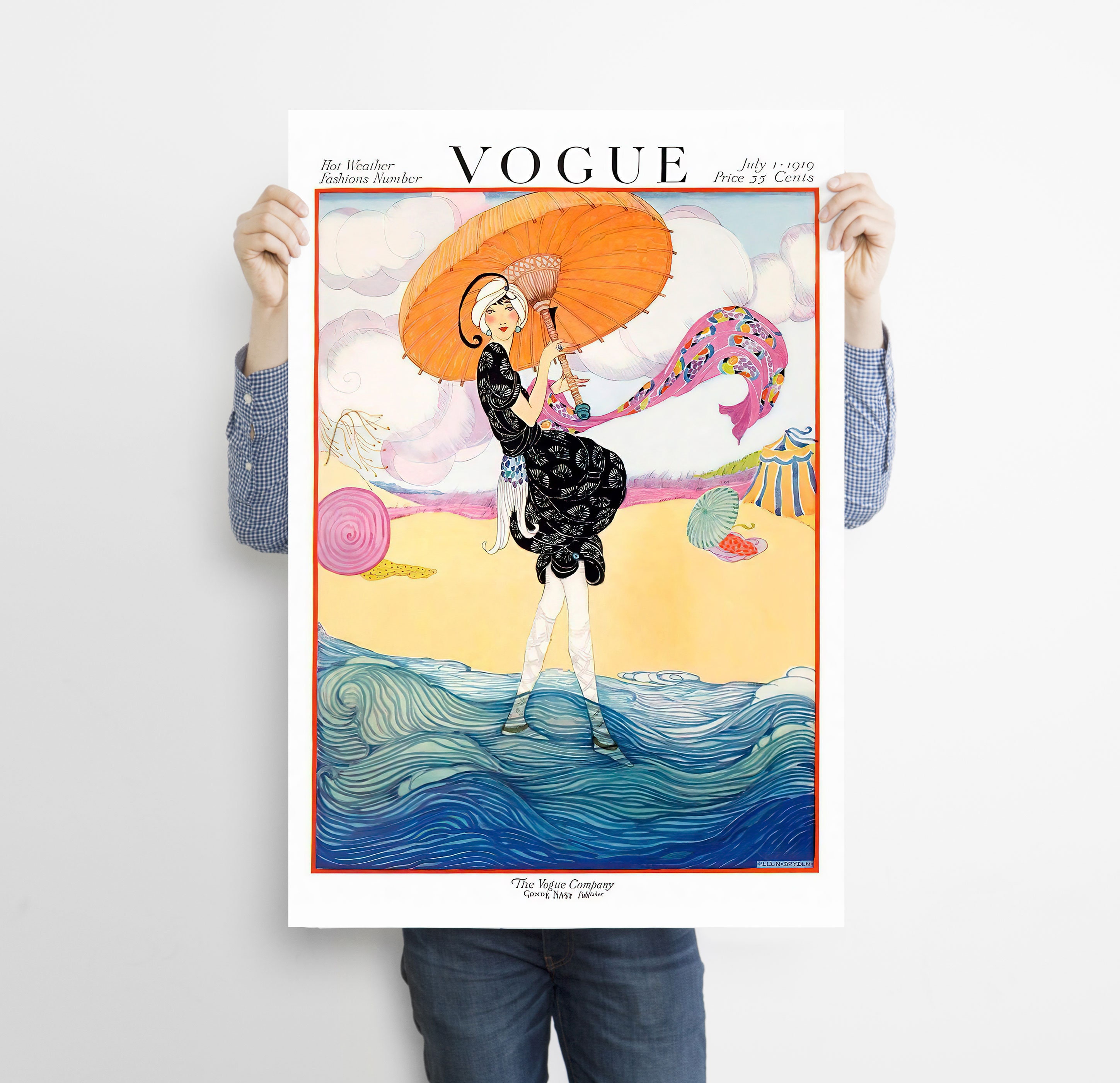 Vogue Fashion Print Vogue Print Fashion Wall Art Wall Etsy