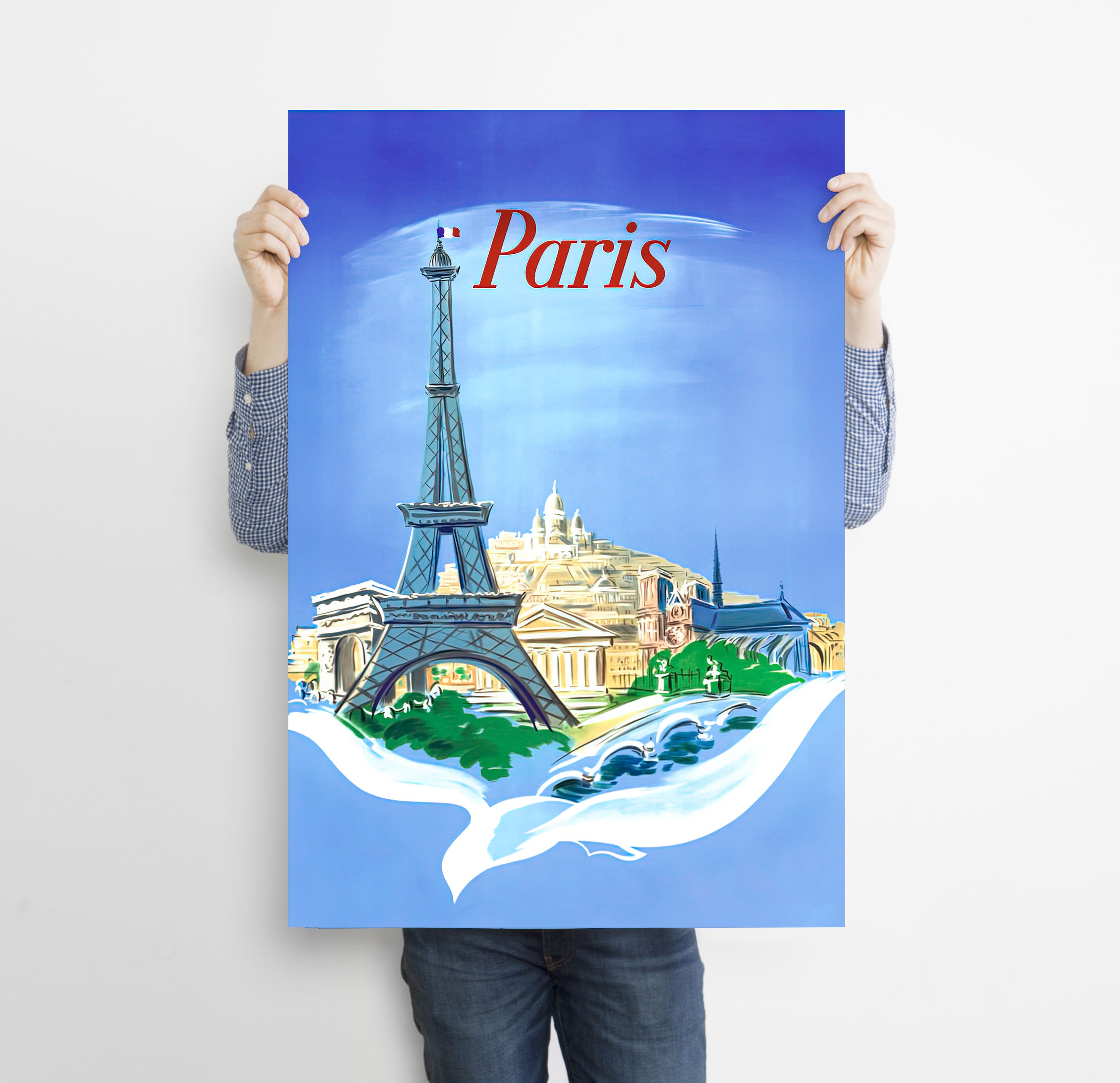 Paris Wall Decor Print Paris Vintage Poster Vintage Print Etsy