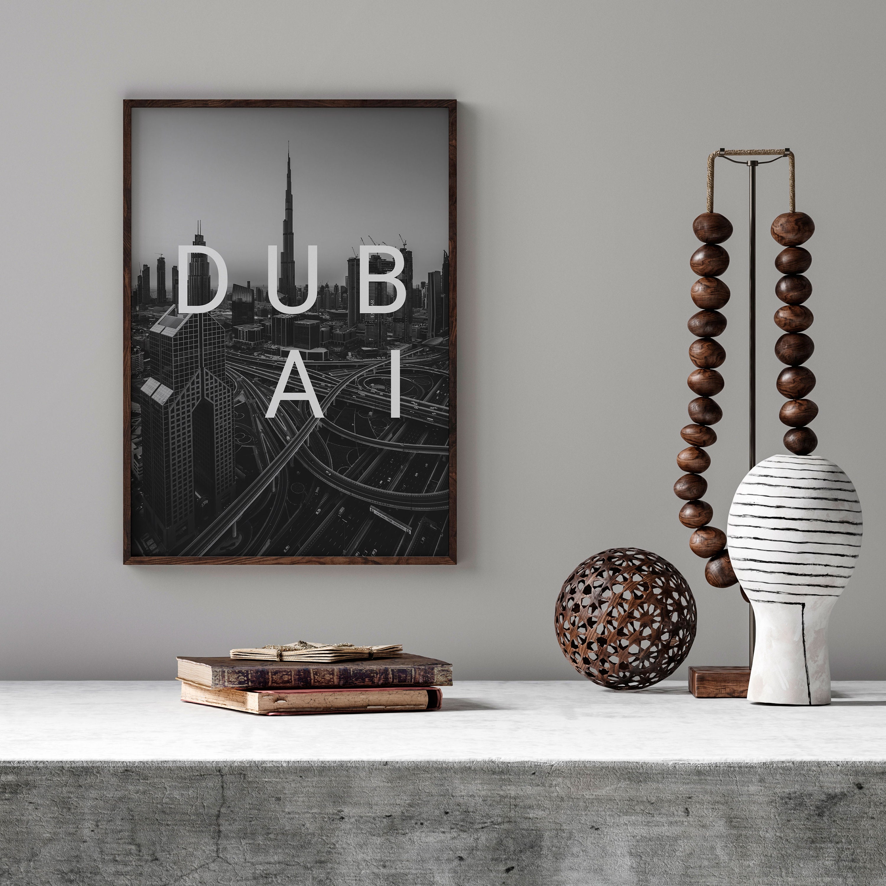 Dubai Wall Decor Print Dubai Print Poster Dubai Travel Etsy