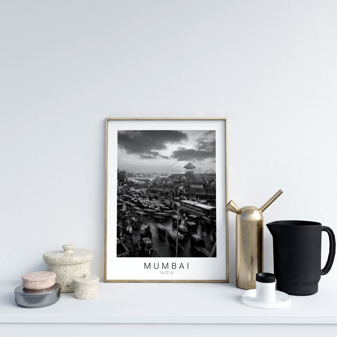 Mumbai Wall Decor Print Mumbai Print Poster Mumbai Travel | Etsy