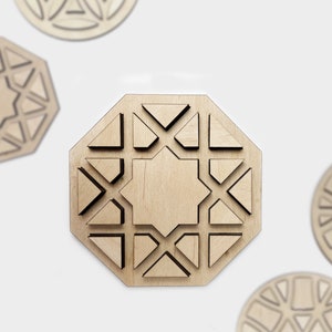 Rattan Design 6 Pattern Wicker Pattern Guide Wicker Material Rattan Basket Weaving Rattan Pattern Guide Wood Mold for Basket Weaving
