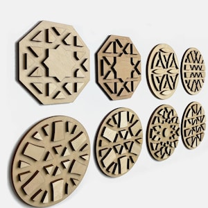 Rattan Design Pattern Wicker Pattern Guide Wicker Material Rattan Basket Weaving Rattan Pattern Guide Wood Mold for Basket Weaving
