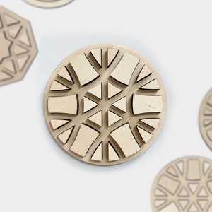 Rattan Design 3b Pattern Wicker Pattern Guide Wicker Material Rattan Basket Weaving Rattan Pattern Guide Wood Mold for Basket Weaving