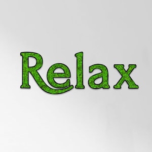 Relax sign Custom moss sign Moss wall art decor Business logo moss sign Bar Office moss wall custom sign  Moss letter