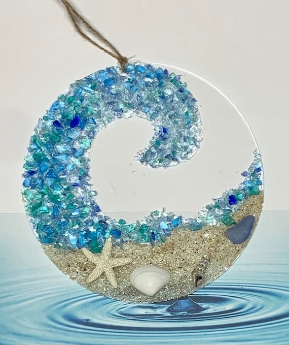 宝物♡Sea glass art Sea Glass Art Sea Turtles - PrimaveraNewport.com