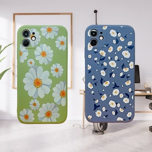 Beautiful Flower Phone Case for iPhone 14 13 12 11 Pro Max 13 12 Mini XS XR X 7, 8, 7 Plus 8 plus Cell Phones case Floral Soft Phone Cover