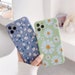 Beautiful Flower Phone Case for iPhone 13 12 11 Pro Max 13 12 Mini XS MAX XR X 7, 8, 7 Plus 8 plus Cell Phones case Floral Soft Phone Cover 