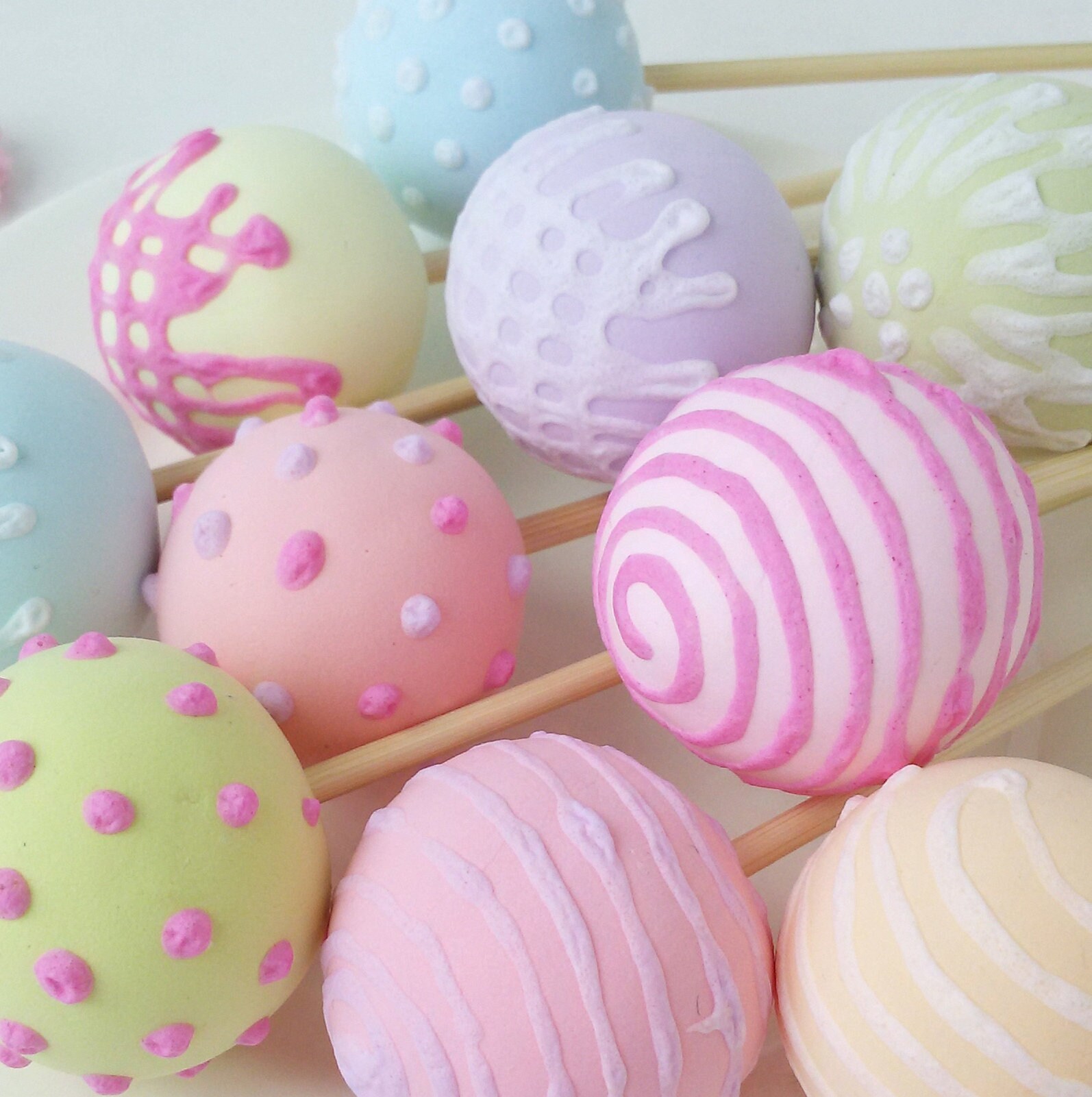 Fake Cake Pops SET of 10 faux cake pops display fake food Etsy