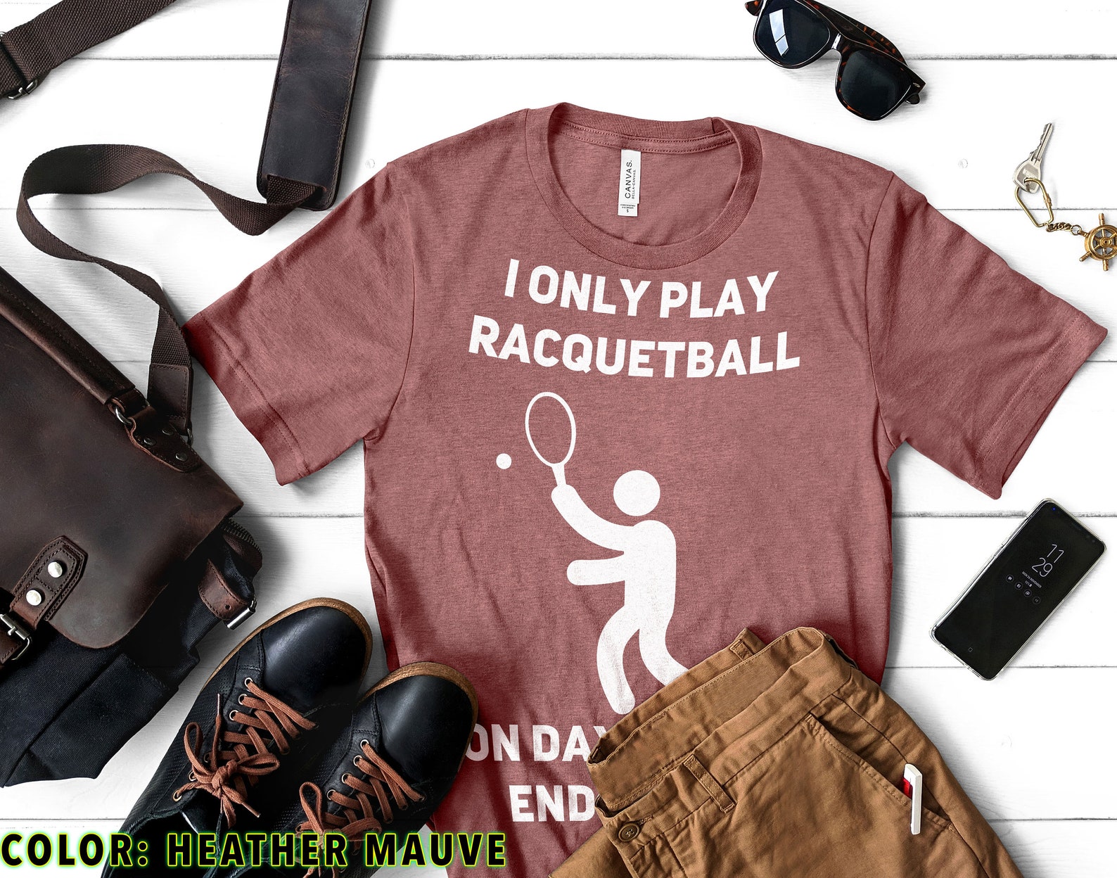 Funny Racquetball Days TShirt I Only Play Racquetball on Etsy