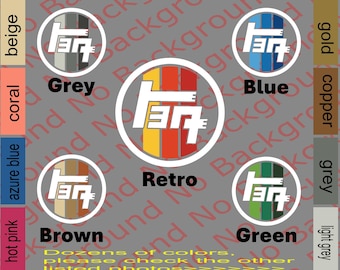 Round TEQ Retro Racing Stripes Vinyl Decal Die Cut Car Sticker for Toyota 4RUNNER Tacoma Tundra Off Road  Mountain Life Antiques TY009C