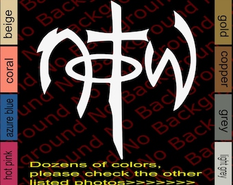 NOTW Christian Vinyl Decal | Auto Window, Fender, Bumper Sticker
