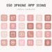 Nakita Melo reviewed 180 iOS 14 App Icons Pack - Aesthetic, Neutral Colors, Pink, iPhone Icons, iPhone App Covers, Instant Download