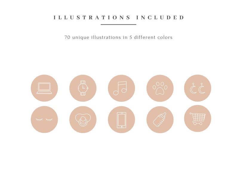 Чертежи формата dxf скачать Boho Lifestyle Instagram Highlight Icons For Bloggers Etsy