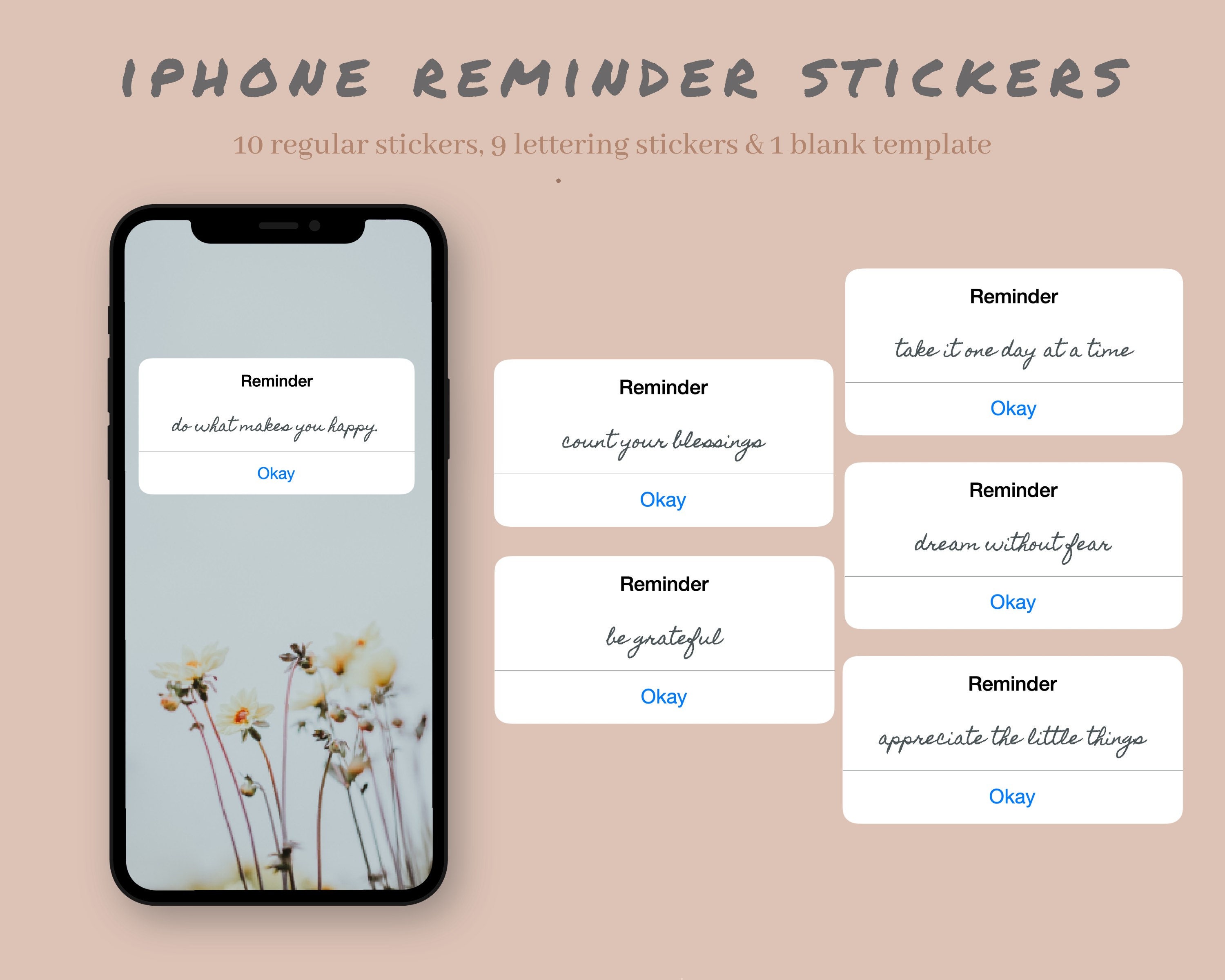 Reminder Sticker for iOS & Android