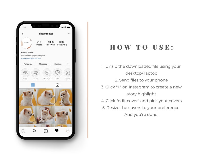 dog instagram highlight cover pink dog instagram highlight cover pink