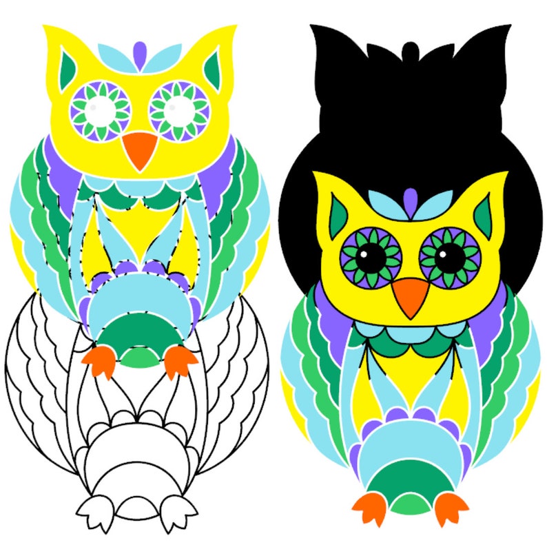 Download Owl Family SVG Cricut Silhouette Mommy Daughter Daddy Baby ...
