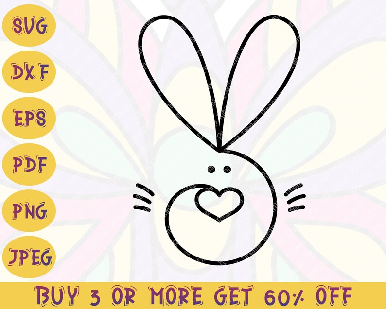 Free Free Bunny Nose Svg 41 SVG PNG EPS DXF File
