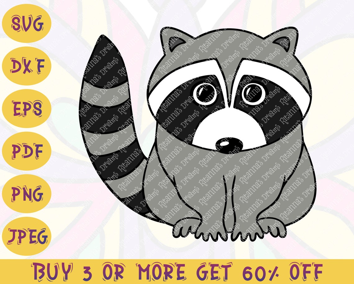 Free Free 96 Baby Racoon Svg SVG PNG EPS DXF File