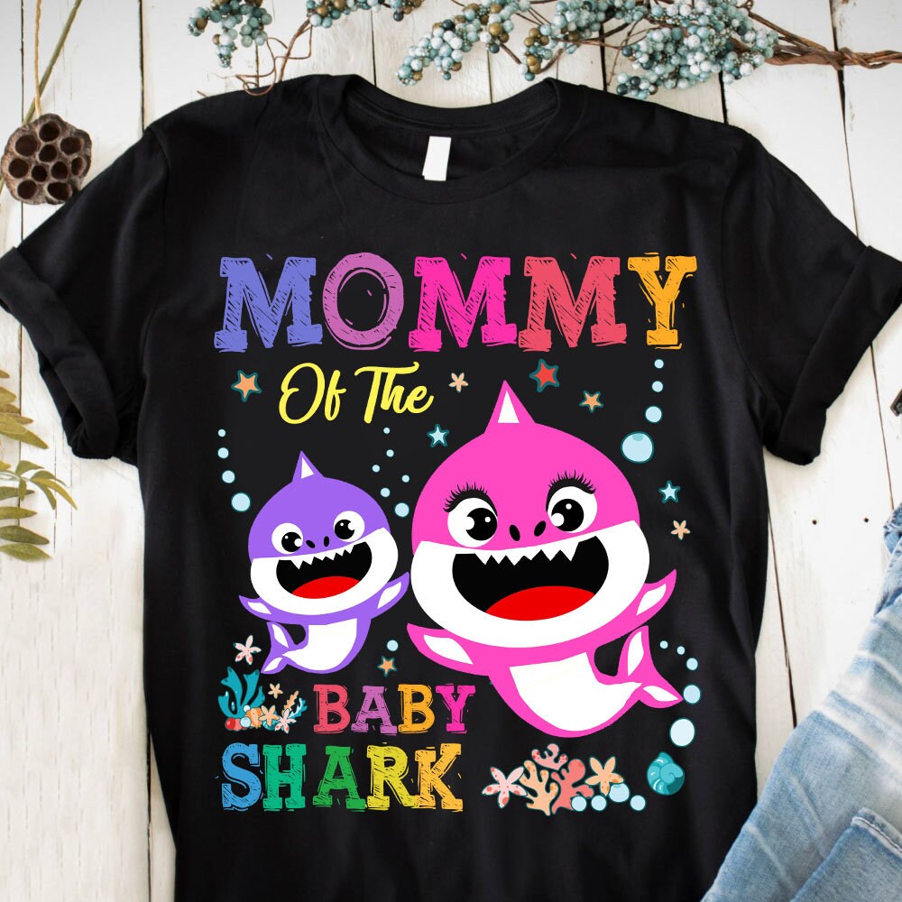Mommy Of The Baby Shark Birthday Mommy Shark Mothers Day Gift | Etsy