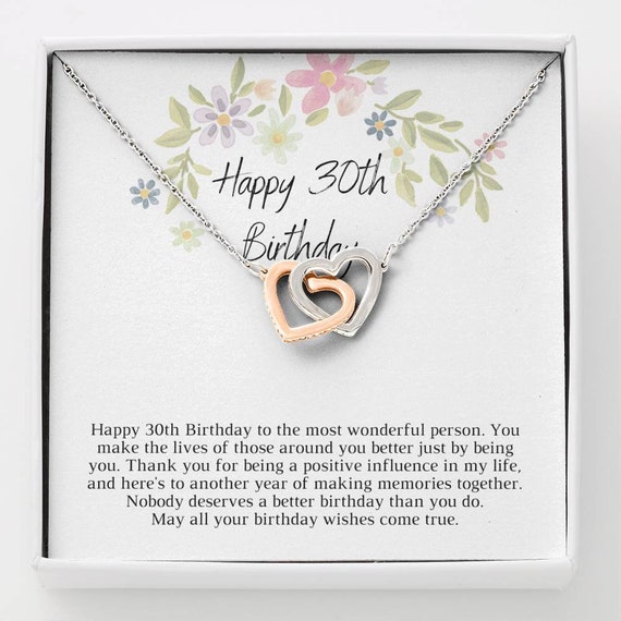 30th Birthday Gift Ideas for Women Best Friend 30th Birthday - Etsy