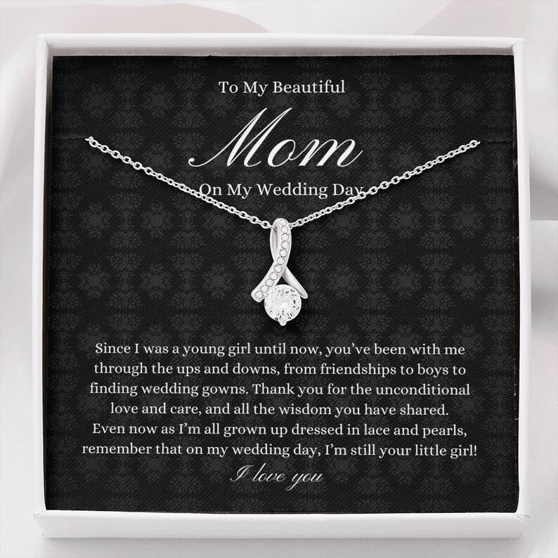 Mother of the Bride Gift From Daughter on Wedding Day Mother Etsy