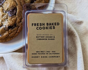 fresh baked cookies | wax melt