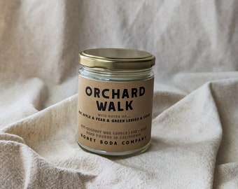 orchard walk | soy coconut candle