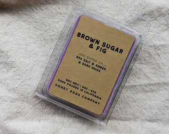 brown sugar & fig | wax melt