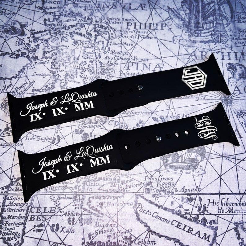 Custom Engraved Watch Bands Etsy