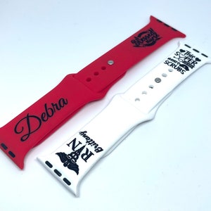 Custom Engraved Watch Bands - Nurse Watch Band