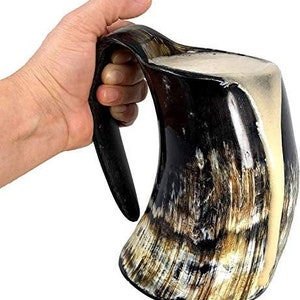 Buy 1 Mug Get Mead Cup Free Viking Cup Drinking Horn Tankard Beer Mug Coffee Horn Mug Best Men Groomsmen Gift Authentic Medieval Inspired