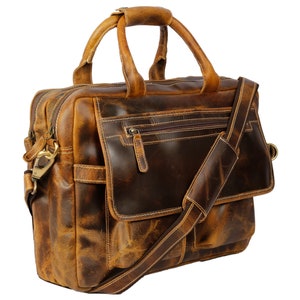 Sac pilote en cuir Sac en cuir avec garantie à vie