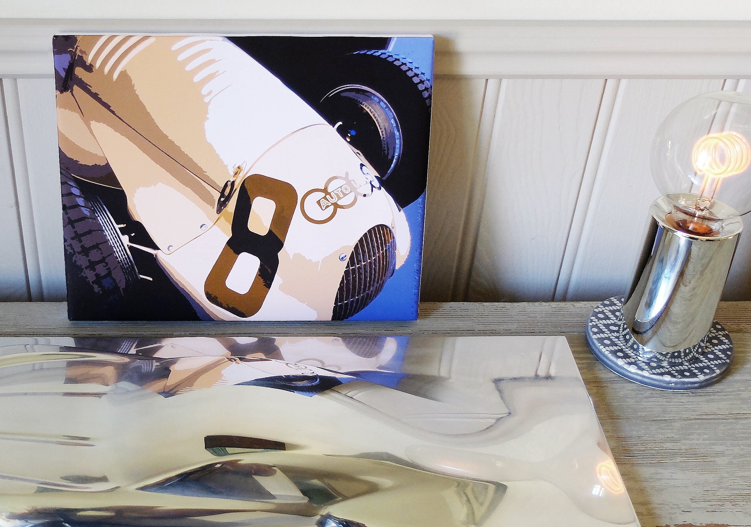 Classic Car Art Canvas Print Auto Union Etsy