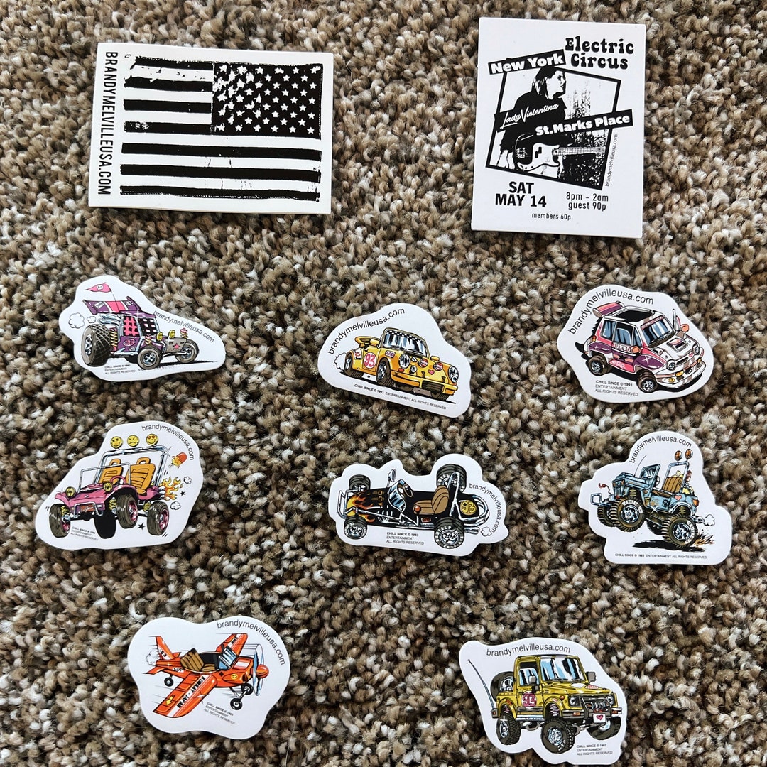 Brandy Melville Car Stickers Etsy UK