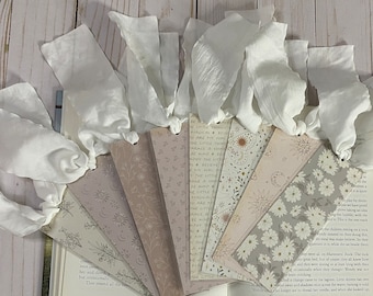 Ribbon Laminated Moon Magic Bookmarks