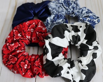 Cowgirl Scrunchie Set