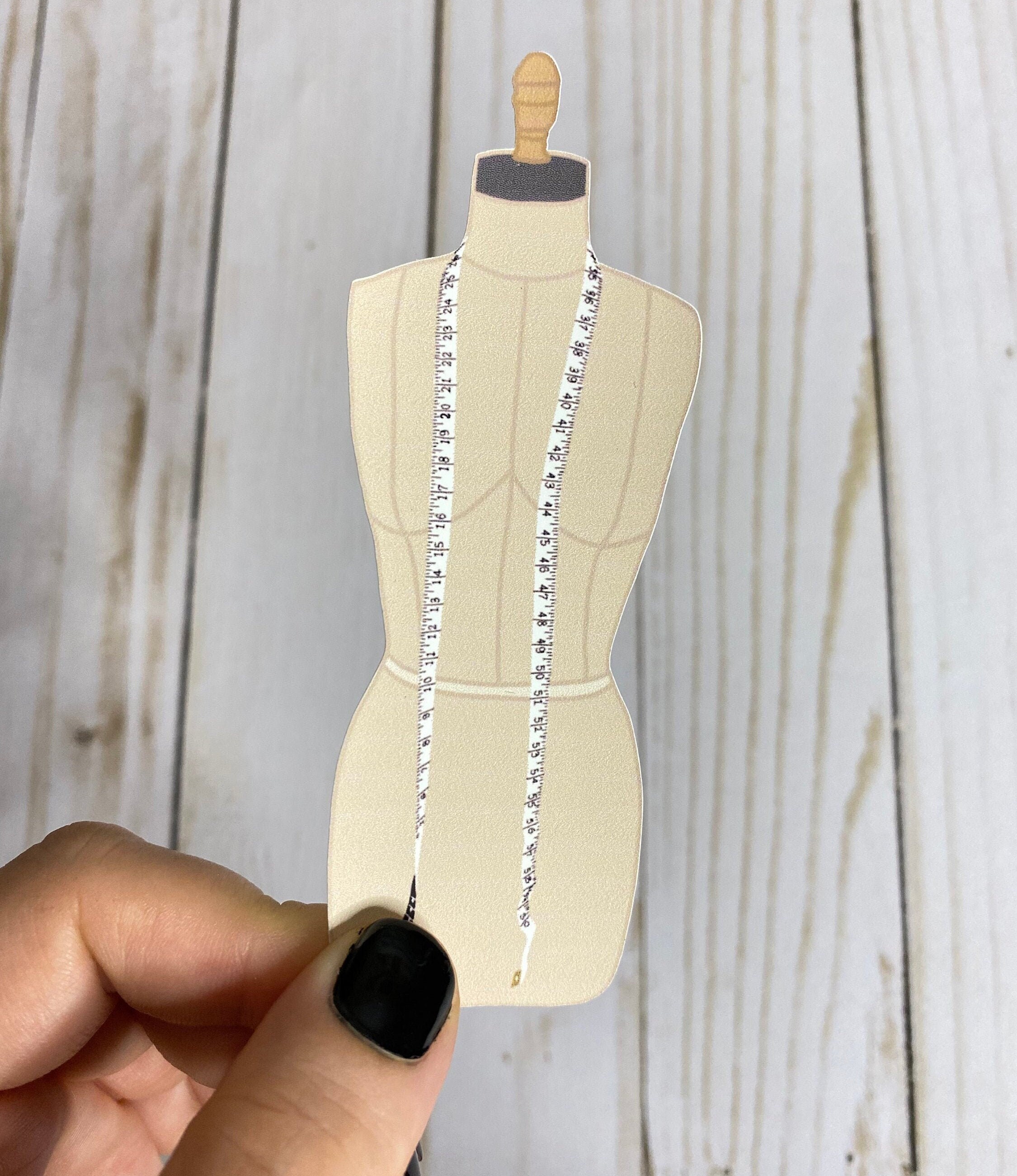 Dress Form Sticker - Etsy
