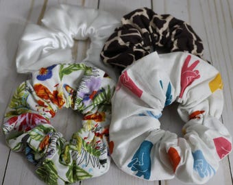 Summer Vacation Scrunchie Set