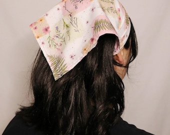 Patchwork Wild Flower Bandana