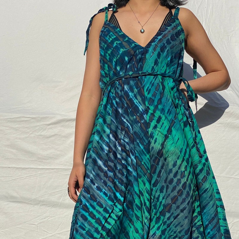 Tie-Dye Long Jumpsuit main image 0
