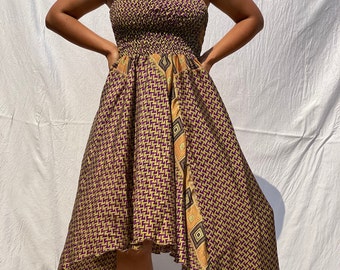 Indian Silk Dress Summer Dress Boho Dress Hippie Dress Gypsy Dress Ethnic Dress Beach Dress Maxi Dress Bohemian Dress Sleeveless Dress