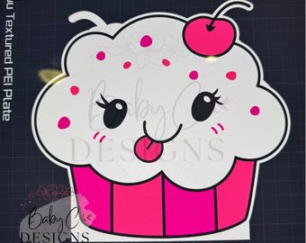 Portapenne a forma di cupcake, download digitale 3D, file STL, stampa 3D, download immediato