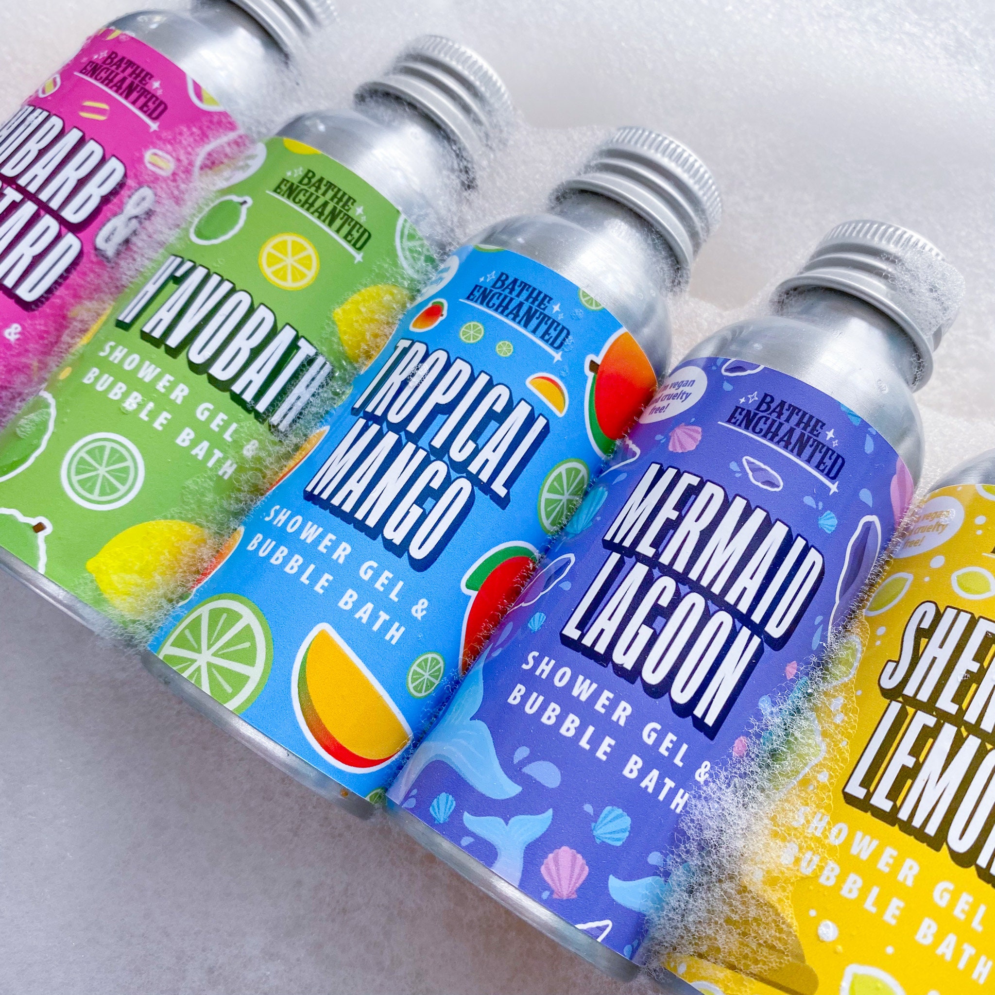 Tropical Mango Shower Gel and Bubble Bath Etsy