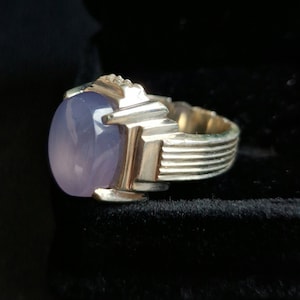 Agate / Aqeeq (Yemeni) - blue - silver ring handmade. Silver ring blue Agate (original yemeni) серебро / агат / Aqeeq