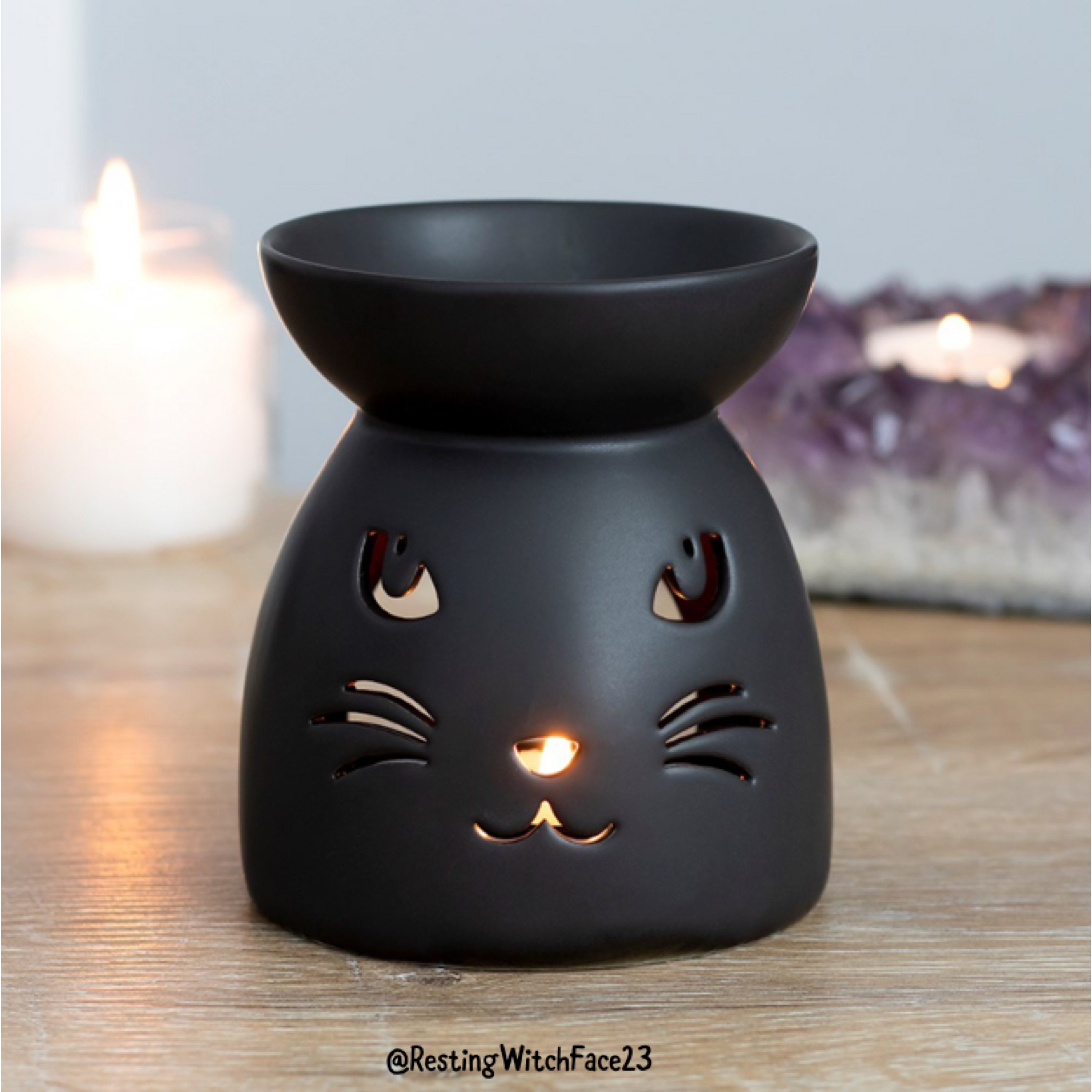 Luxury Gold & White Ceramic Wax Melter (only) – Bee Luxx Candles