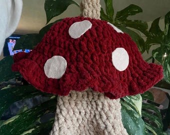 Mushroom Bag Holder PATTERN ONLY.