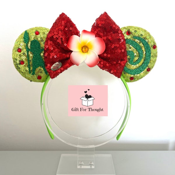 Moana Inspired Mouse Ears Headband