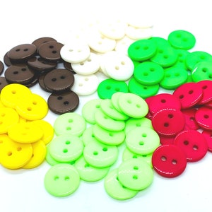 Medium Pink Button Fish Eye Design Sewing Buttons 3/4 Inch Buttons, 6  Plastic Sew Through - Yahoo Shopping