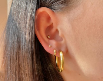 Bold Hoops | Goldene Creolen